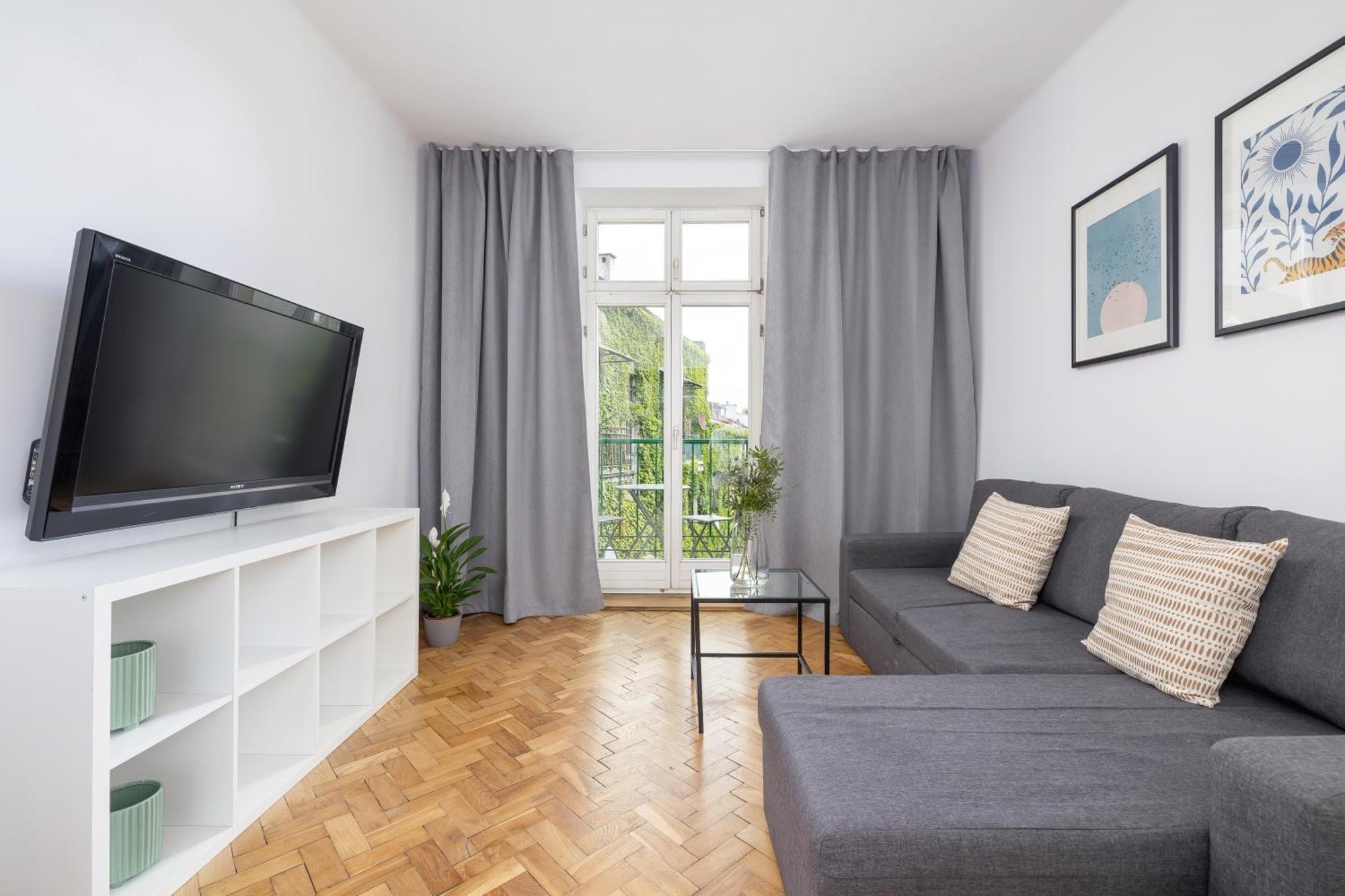 1-Bedroom Apartment With Balcony - Dluga 65 Krakau Exterior foto